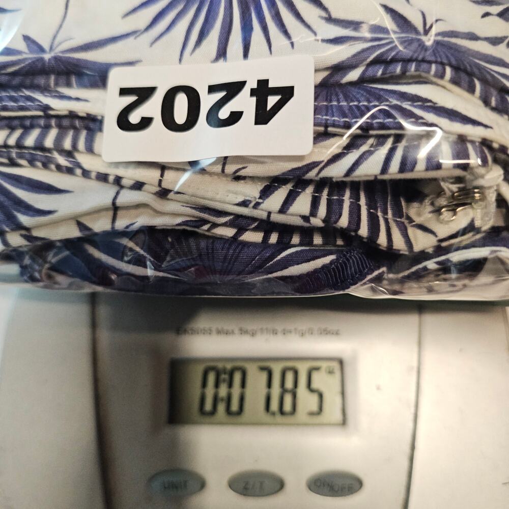 Golfini Sand Castles White Navy Tropical Pattern Golf Skort Skirt 12 Preppy 4102 - Picture 10 of 10